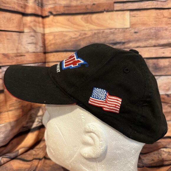 Summit Racing Equipment Black Baseball Hat Cap Adjustable Race Car Auto Fan Gear - Picture 4 of 8